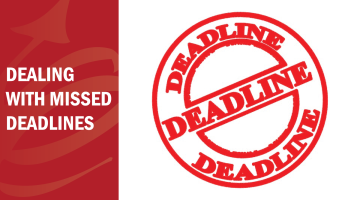 Dealing with Missed Deadlines | Bud to Boss